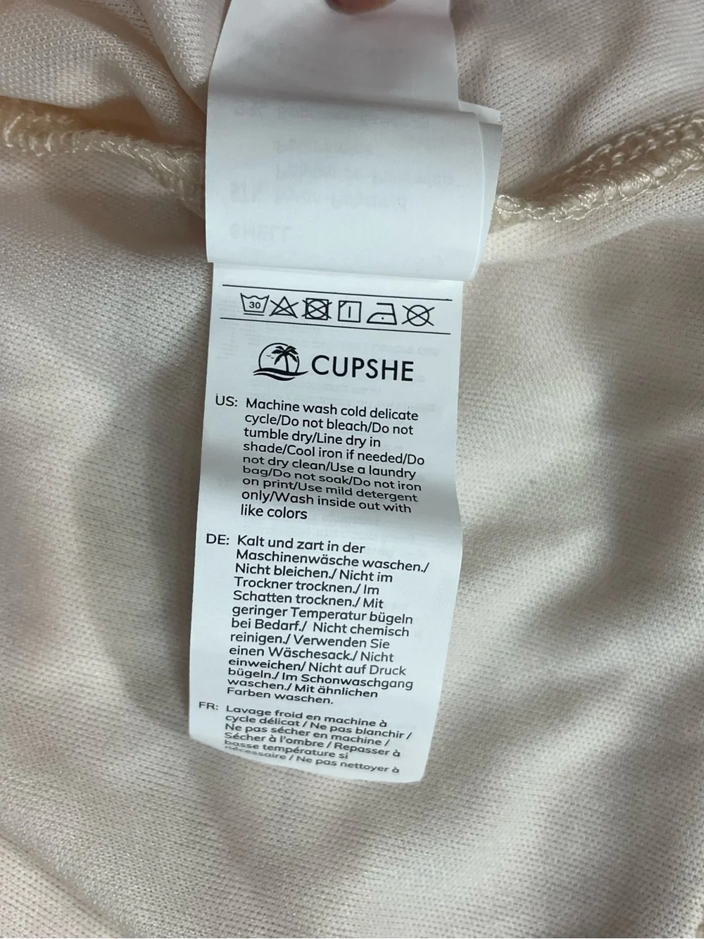 Cupshe Sweet Rosewater Ruched Spaghetti-Strap Top with Flower Accent NWT